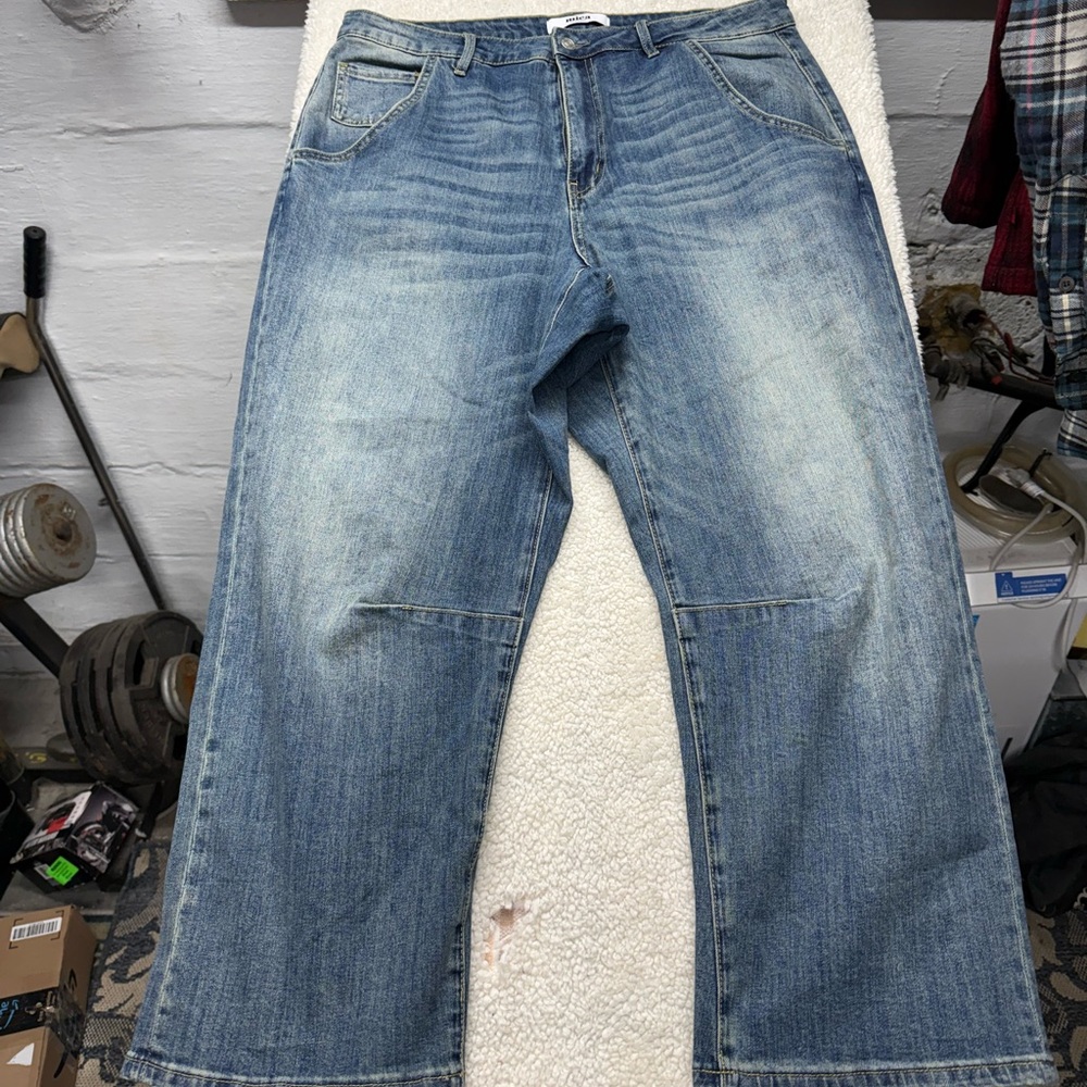 Mica Los Angeles, Men's Blue Jeans, baggy, 32/28